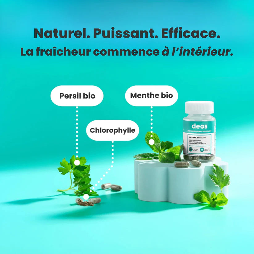 DEOS | Complément anti odeur